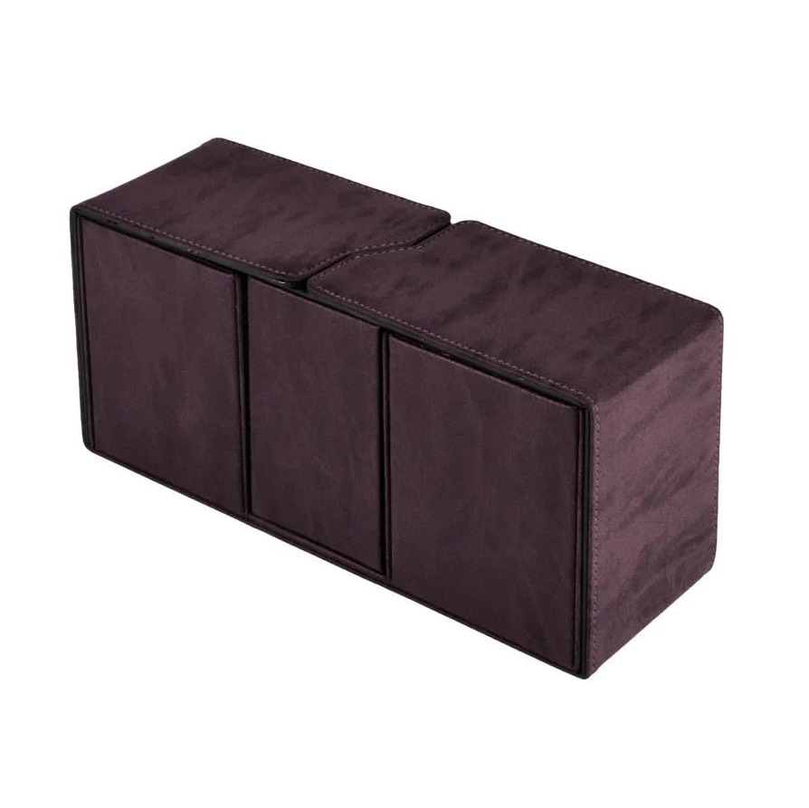 Ultra Pro - Suede Collection Alcove Vault krabička - Ruby