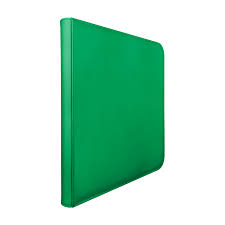 Ultra PRO - Zippered 12-Pocket PRO-Binder - Green