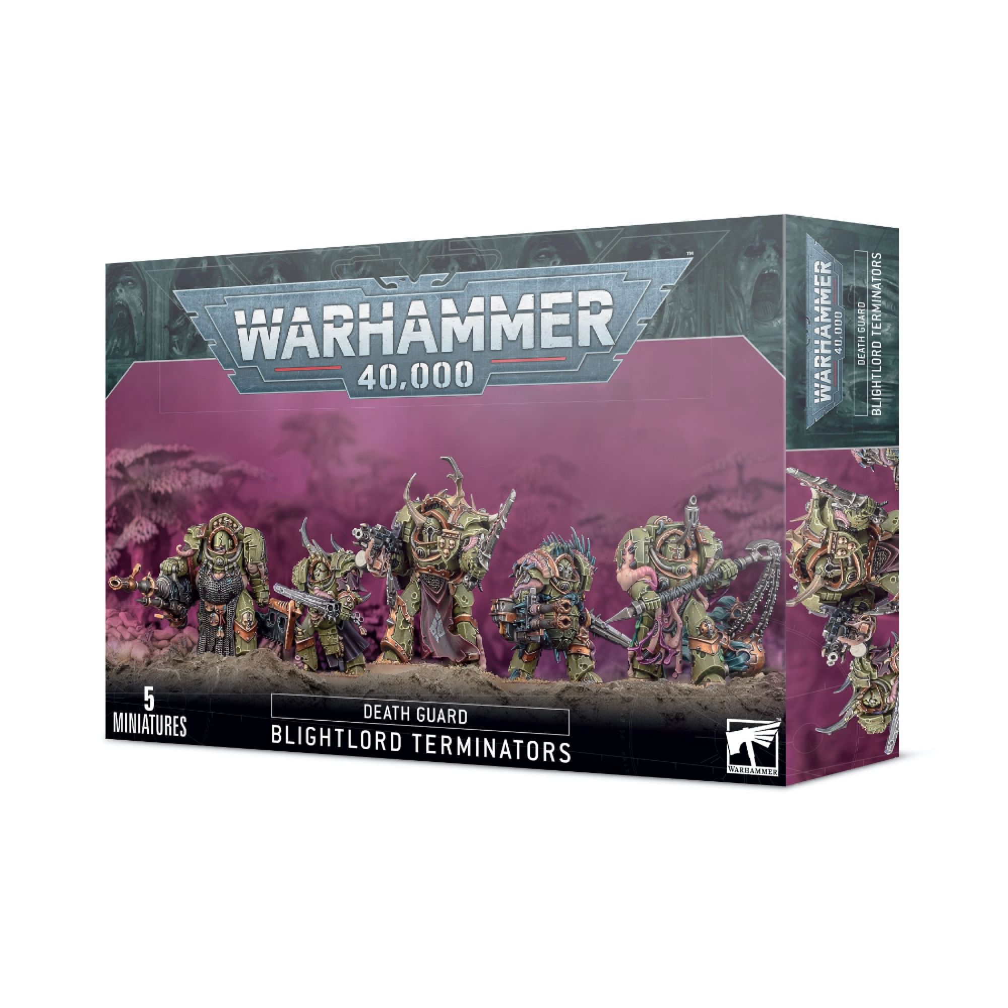 Games Workshop Warhammer 40000: Death Guard - Blightlord Terminators