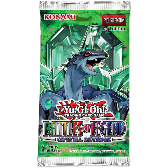 Konami Yu-Gi-Oh! Battles of Legend: Crystal Revenge Booster