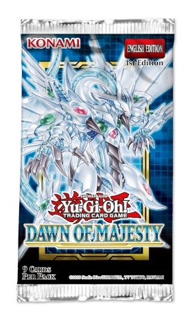 Konami Yu-Gi-Oh! Dawn of Majesty Booster