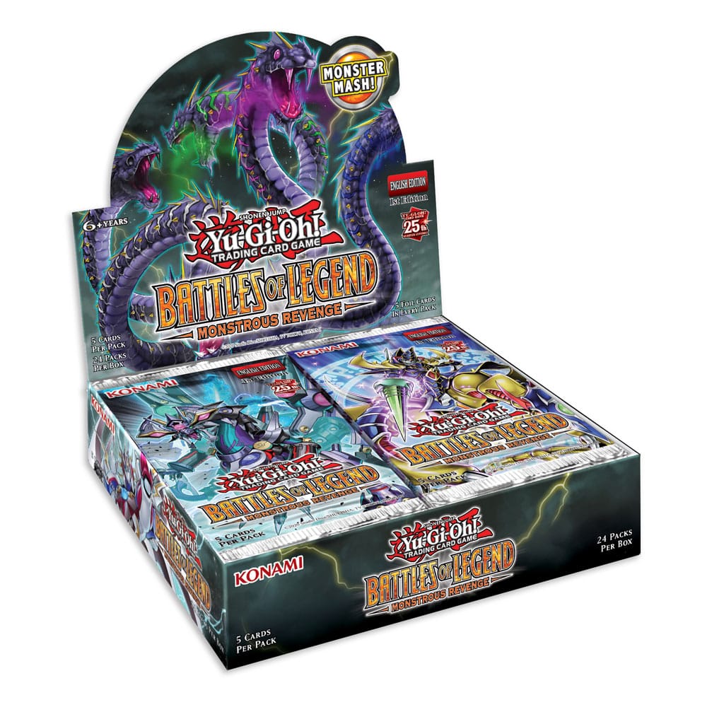 Konami Yu-Gi-Oh! TCG Battles of Legend: Monstrous Revenge - Booster Box