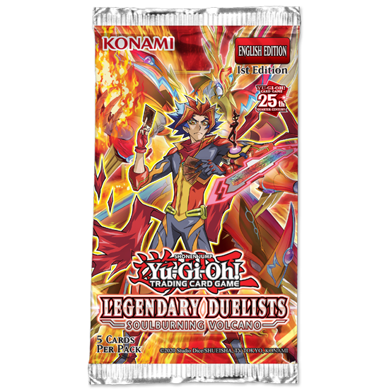Konami Yu-Gi-Oh! TCG Legendary Duelists: Soulburning Volcano - Booster (EN)