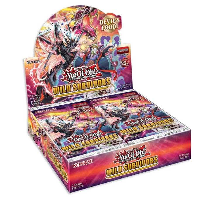 Konami Yu-Gi-Oh! TCG Wild Survivors Booster Display