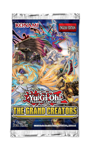 Konami Yu-Gi-Oh! The Grand Creators Booster