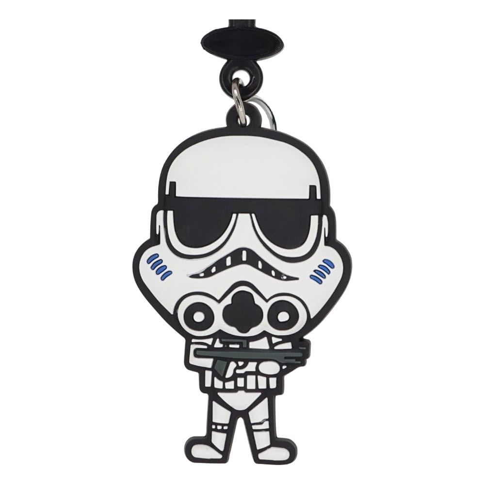 Monogram Int. Star Wars Soft Touch PVC Bag Clip Stormtrooper