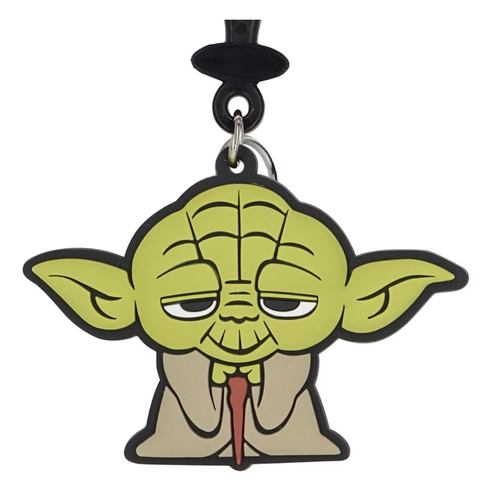 Monogram Int. Star Wars Soft Touch PVC Bag Clip Yoda