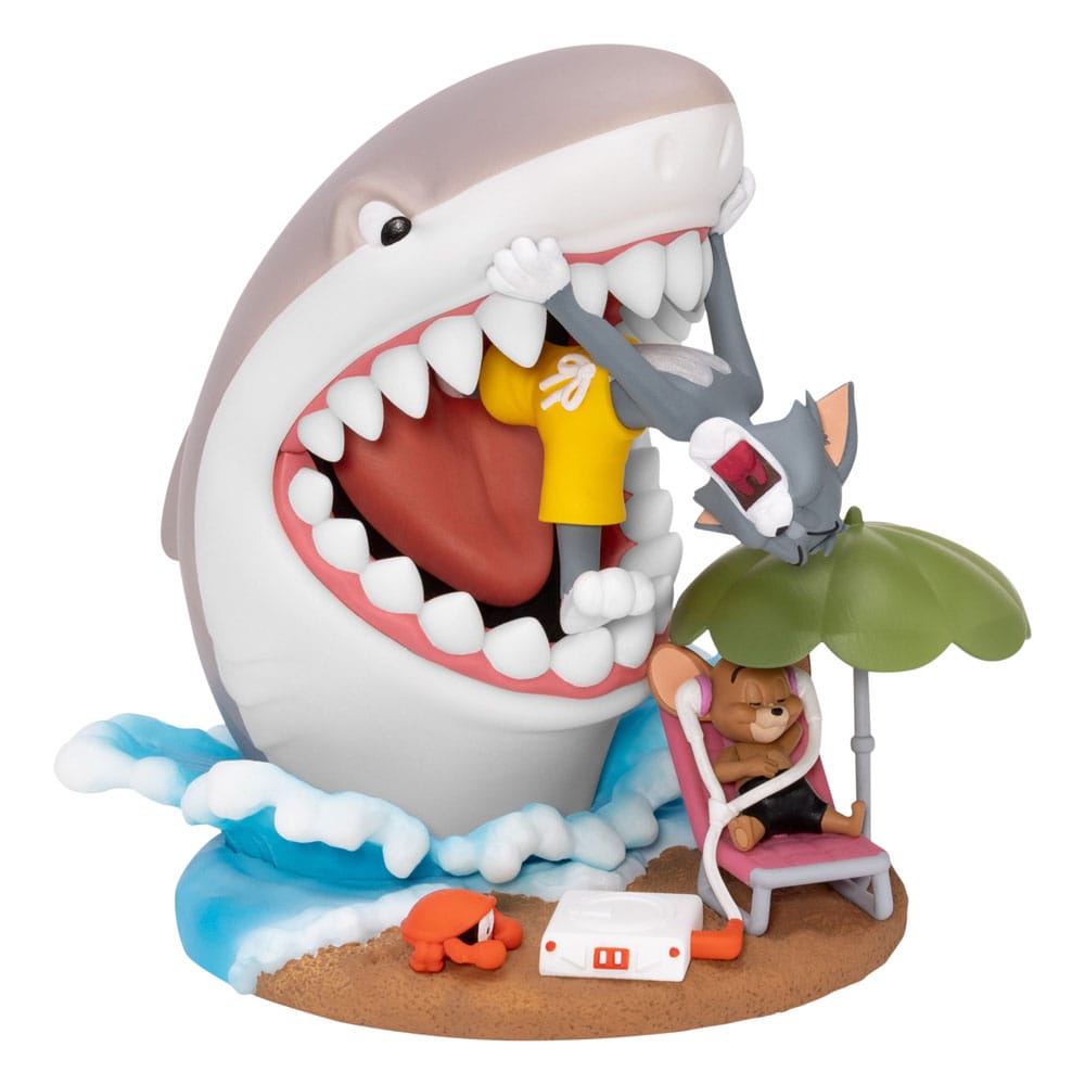 Beast Kingdom Toys Tom & Jerry Splash and Dash PVC figurka Tom & Jerry 15 cm