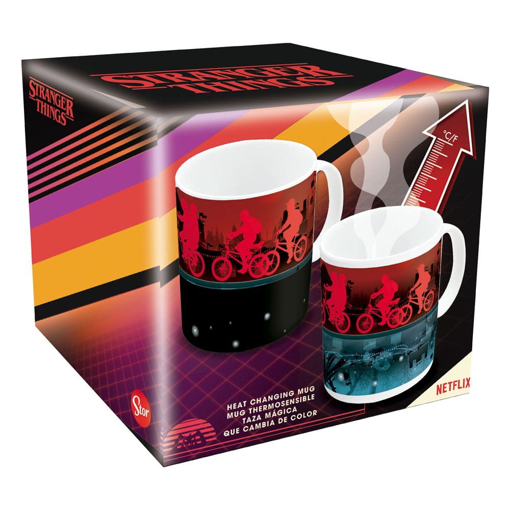 Stor Stranger Things hrnek Upside Down 325 ml