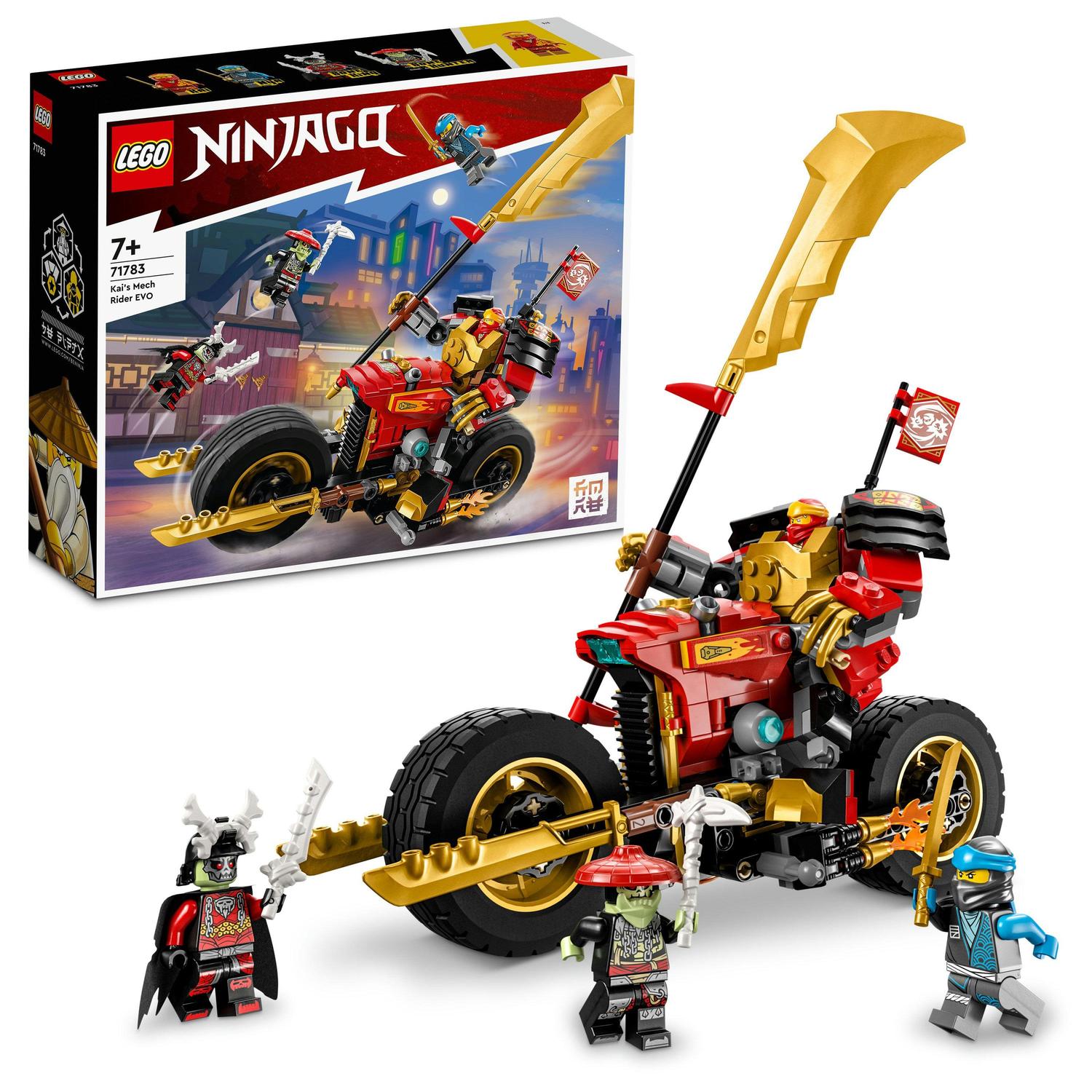 Lego NINJAGO LEGO® Kaiova robomotorka EVO (71783)