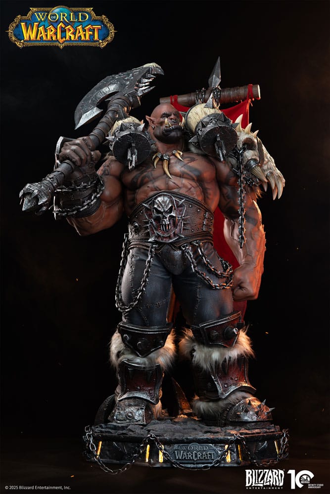 Infinity Studio World of Warcraft soška 1/3 Garrosh Hellscream 138 cm