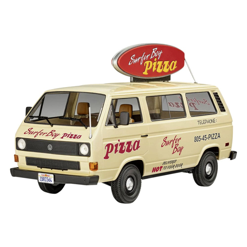 Revell Stranger Things Model Kit 1/25 VW T3 Bus Surfer Boy 19 cm