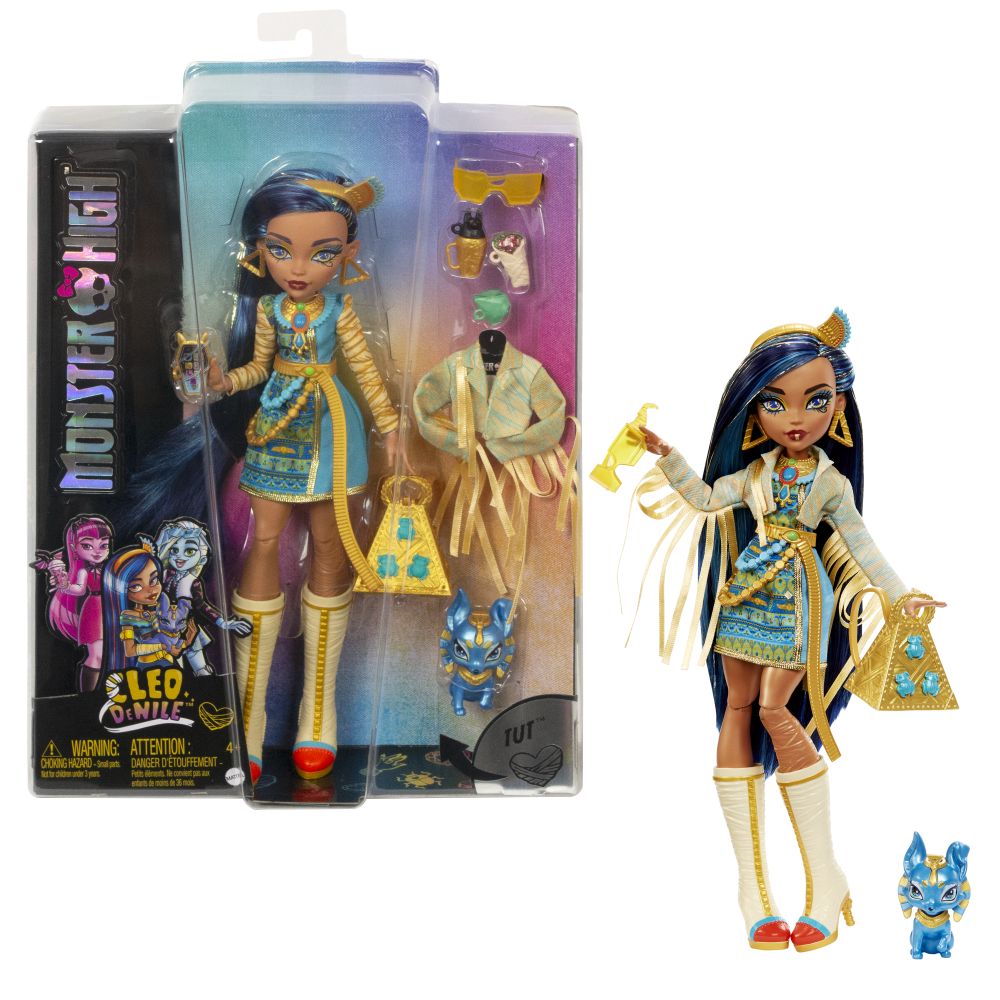 Mattel MONSTER HIGH PANENKA MONSTERKA - CLEO