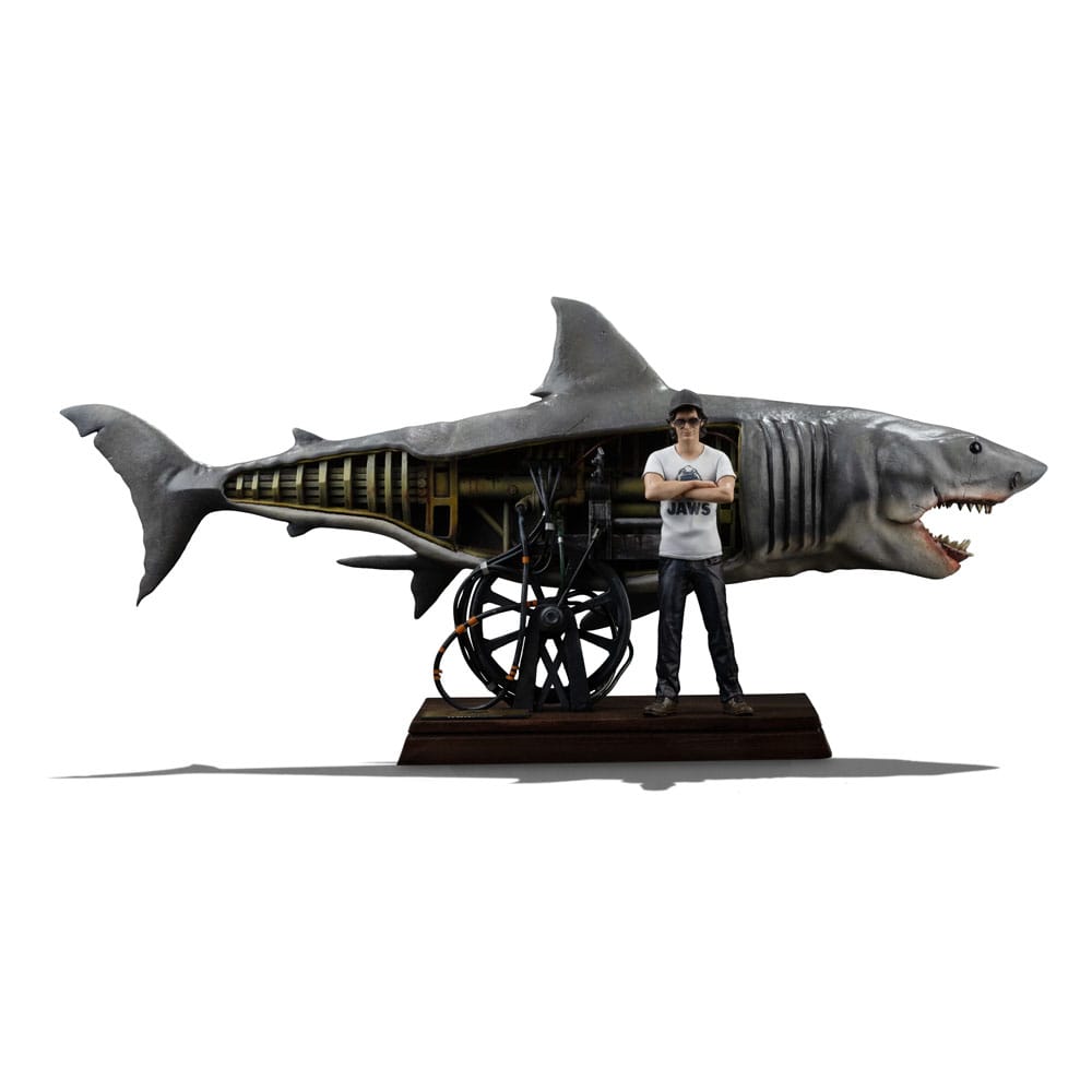 Iron Studios Jaws Deluxe Art Scale soška 1/10 Steven Spielberg Jaws 50th anniversary 27 cm