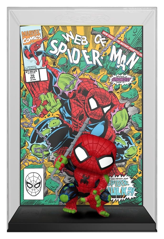 Funko Marvel POP! Comic Covers vinylová figurka Web of Spider-Man #70 (Spider-Hulk) 9 cm