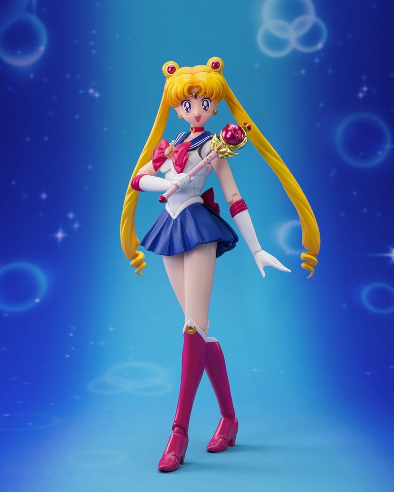 Bandai Tamashii Nations Sailor Moon S.H. Figuarts akční figurka Sailor Moon -Crystal Star Compact Edition- 14 cm