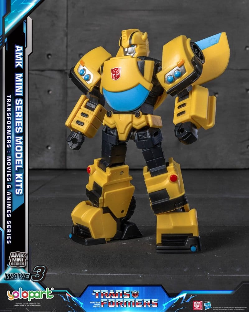 Yolopark Transformers Generation One AMK Mini Series Plastic Model Kit Wave 3 Bumblebee IDW 11 cm