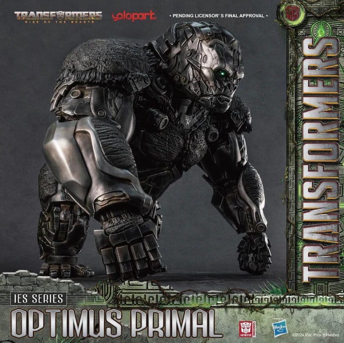 Yolopark Transformers: Rise of the Beasts IES Series akční figurka Optimus Primal Std Ver. 62 cm