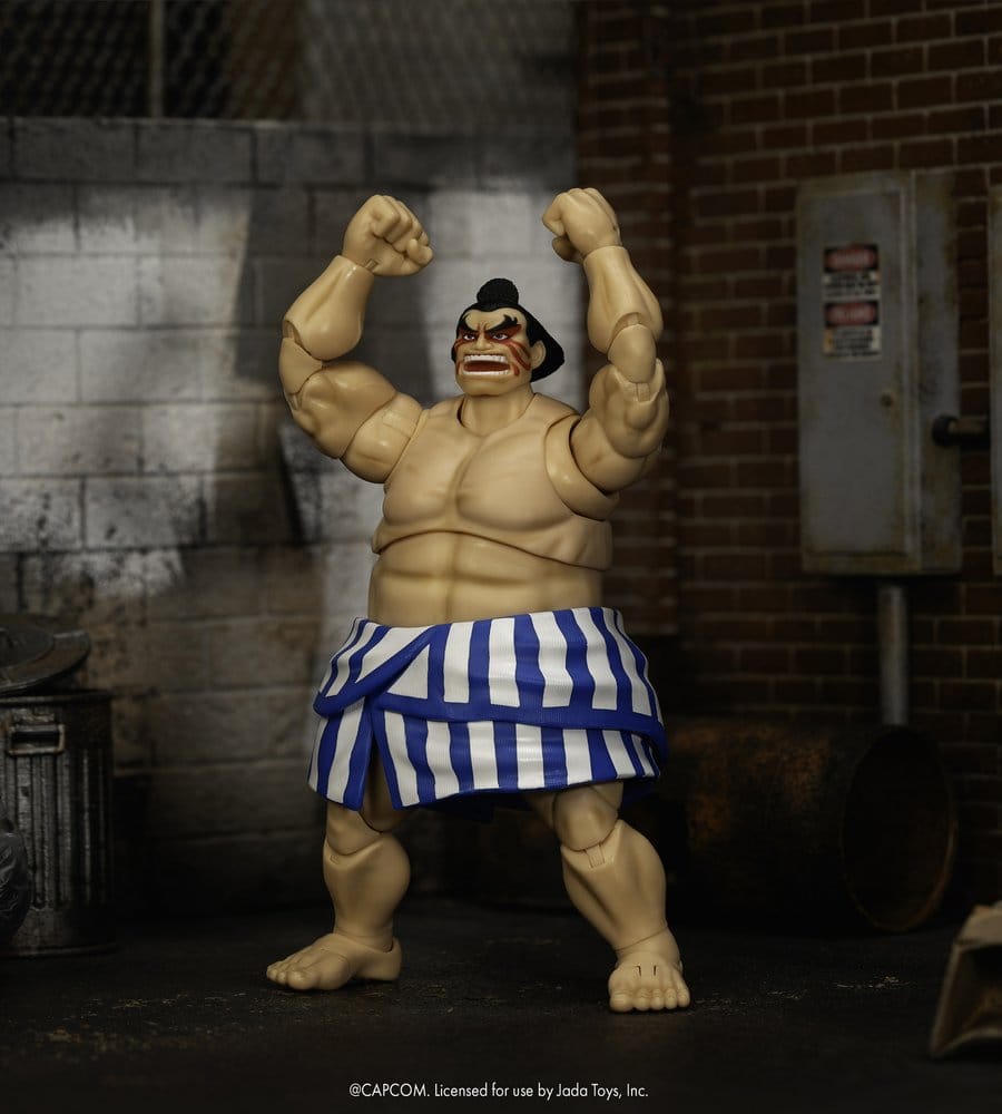 Jada Toys Ultra Street Fighter II: The Final Challengers akční figurka 1/12 E. Honda 16 cm