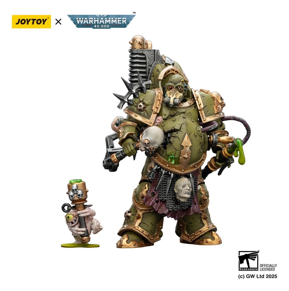 Joy Toy (CN) Warhammer 40,000 akční figurka Death Guard Foul Blight spawn with Plague Sprayer 12 cm