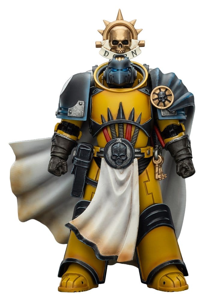 Joy Toy (CN) Warhammer Imperial Fists akční figurka Librarian Consulwith Force Axe and Bolt Pistol 12 cm
