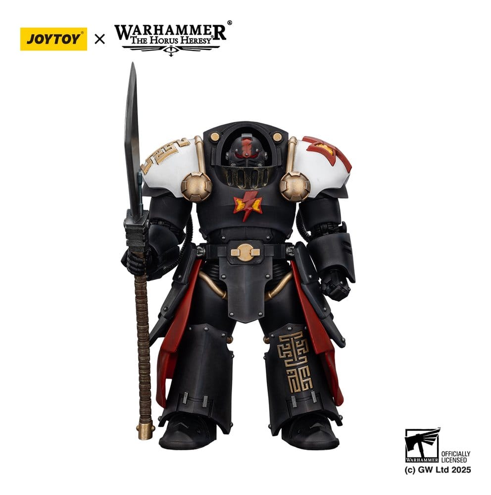 Joy Toy (CN) Warhammer The Horus Heresy akční figurka White Scars Ebon Keshig Terminator 2 with Power Glaive 13 cm