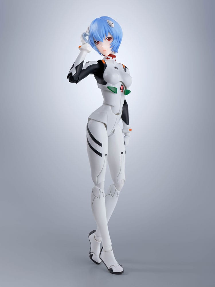 Bandai Tamashii Nations Neon Genesis Evangelion S.H.Figuarts akční figurka Rei Ayanami 14 cm
