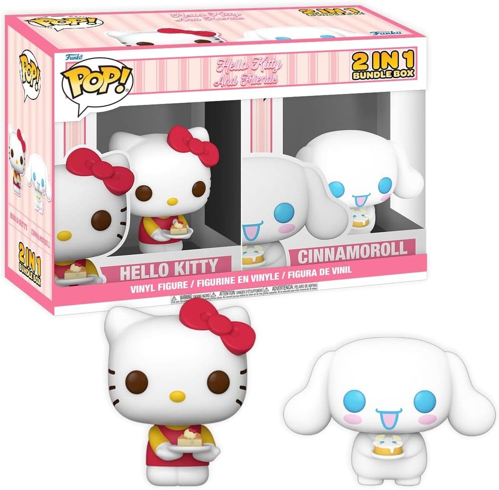 Funko Hello Kitty Exclusive Box Cinnamoroll & Hello Kitty with Cake Assembled
