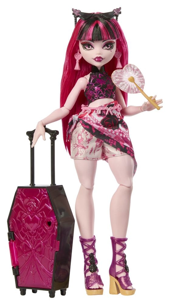 Mattel Monster High Skulltimate Secrets panenka Destination: Gore-geous Oasis - Draculaura