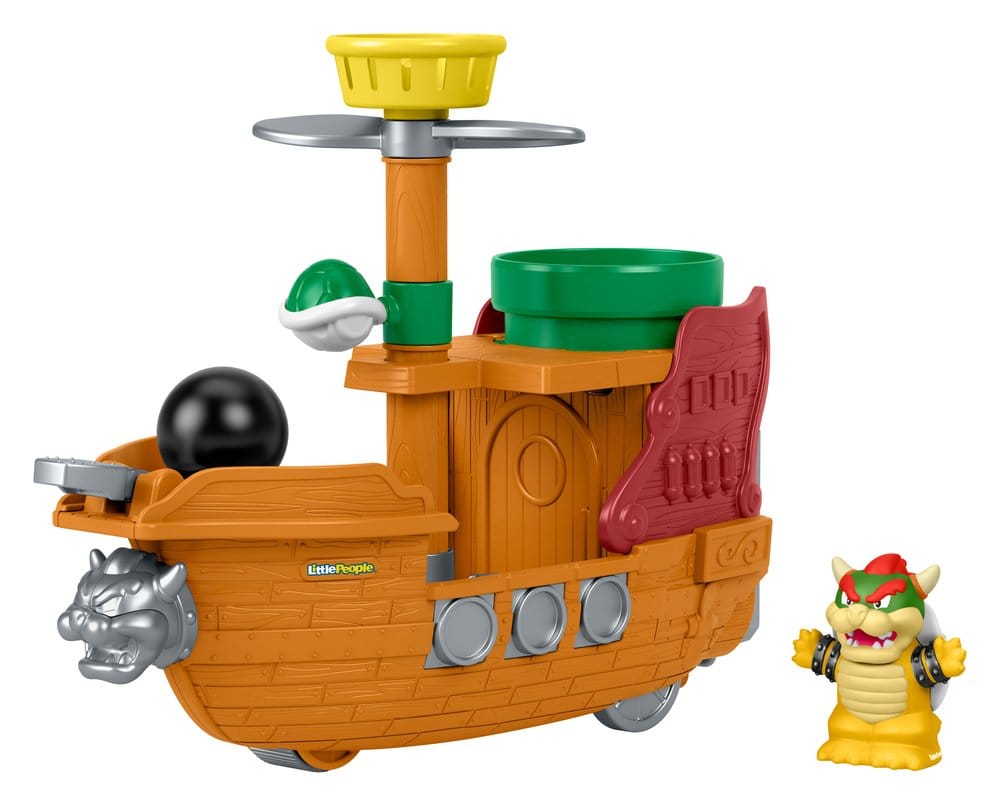 Mattel My Mario Little People Playset Bowser's Airship