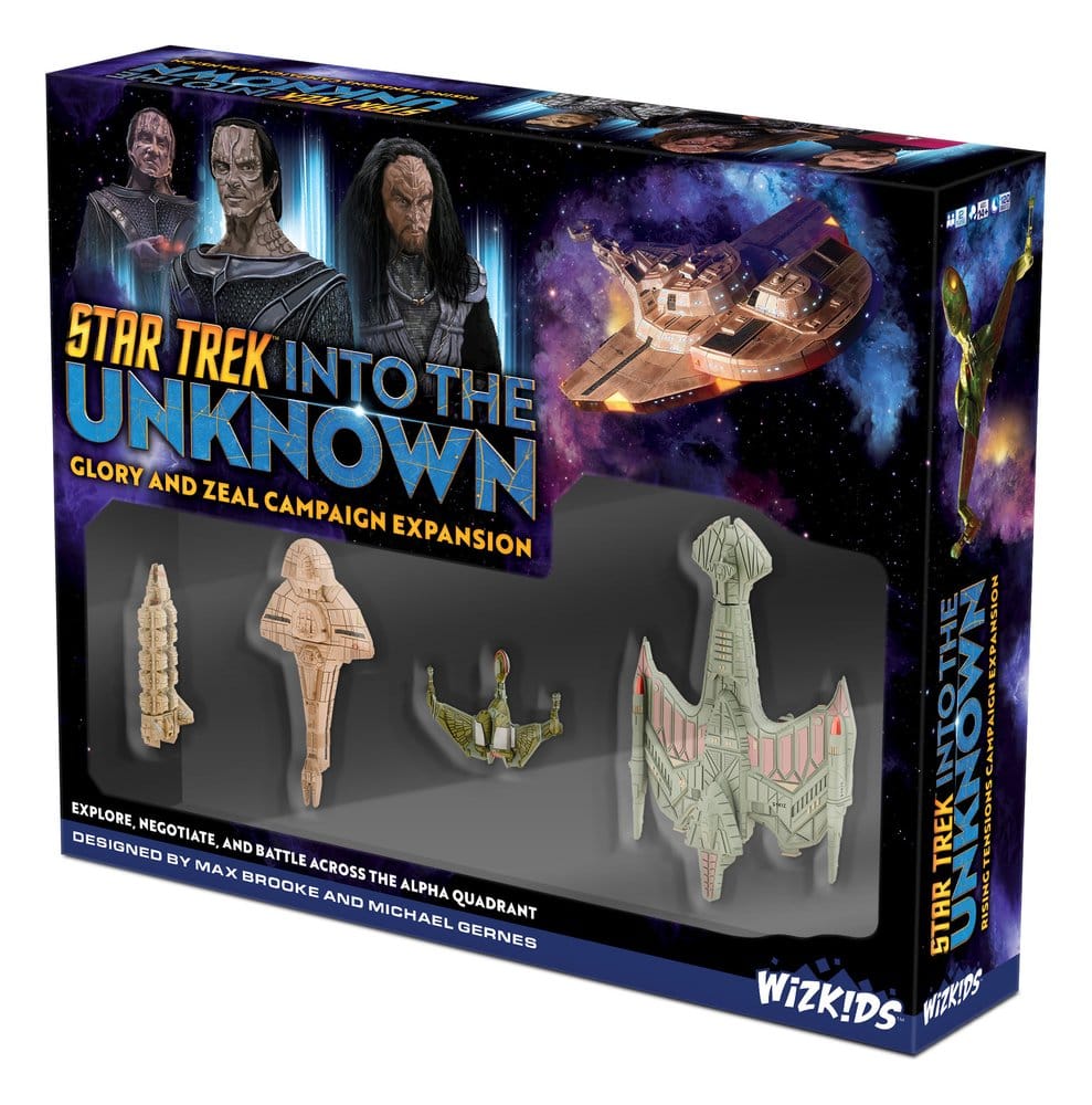 WizKids Star Trek: Into the Unknown Miniatures Game Expansion Glory and Zeal *English Version*