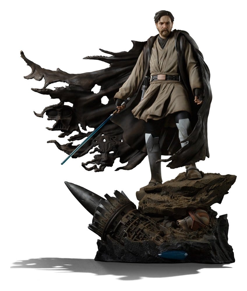 Iron Studios Star Wars Legacy Replica soška 1/4 Obi-Wan Signatures 66 cm