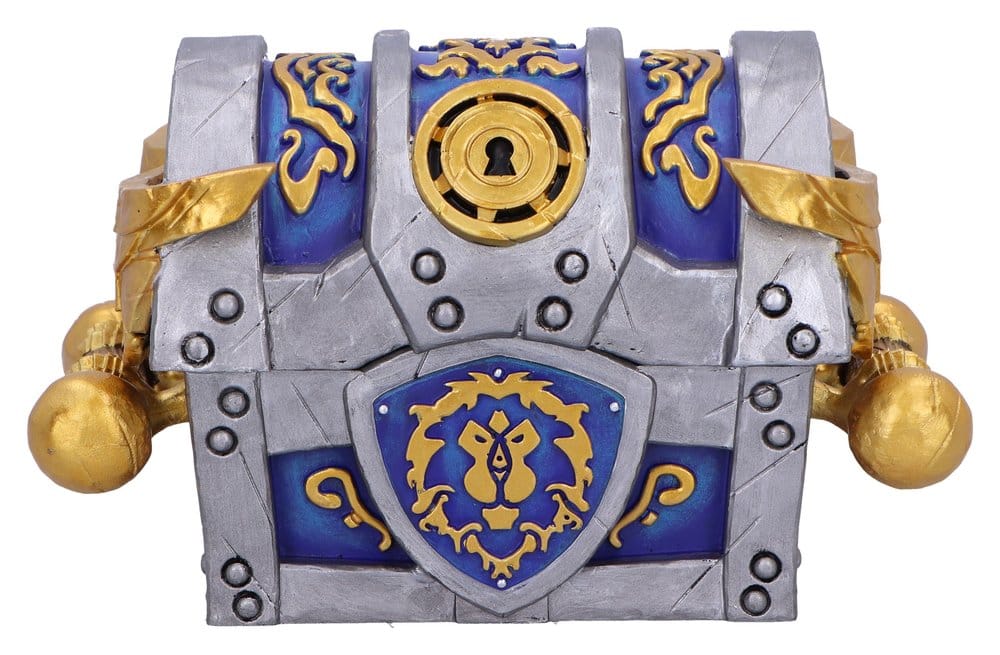 Nemesis Now World of Warcraft uložný box Treasure Chest Alliance War 11 cm