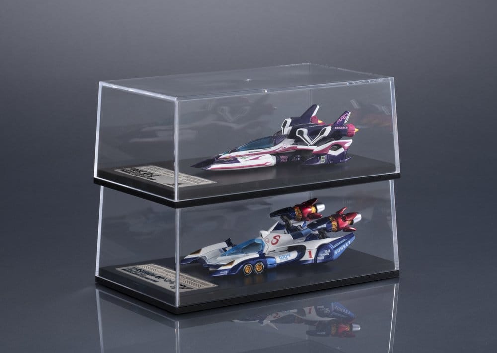 Megahouse Future GPX Cyber Formula Vehicles 2-Pack vAsurada AKF-0/G spiral boost mode & OGRE AN-21 super Aero boost mode Set Heritage Edition 9 cm