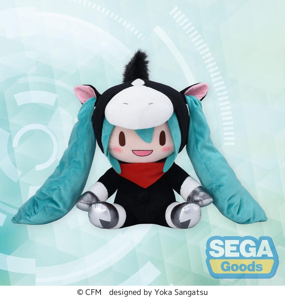 Sega Character Vocal Series 01: Hatsune Miku Fuwa Petit plyšák Hatsune Miku Horse 2026 LL 40 cm