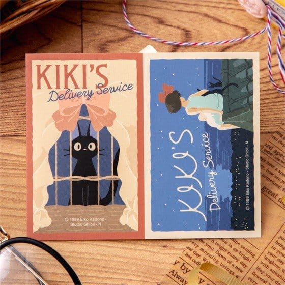 Movic Kiki's Delivery Service Sticker Kiki & Jiji Retro