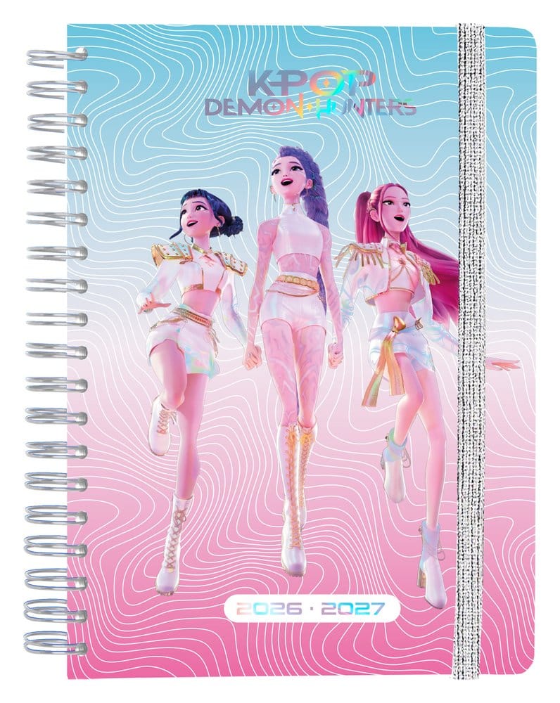 Grupo Erik KPop Demon Hunters diář weekly planner 2026/2027 A5