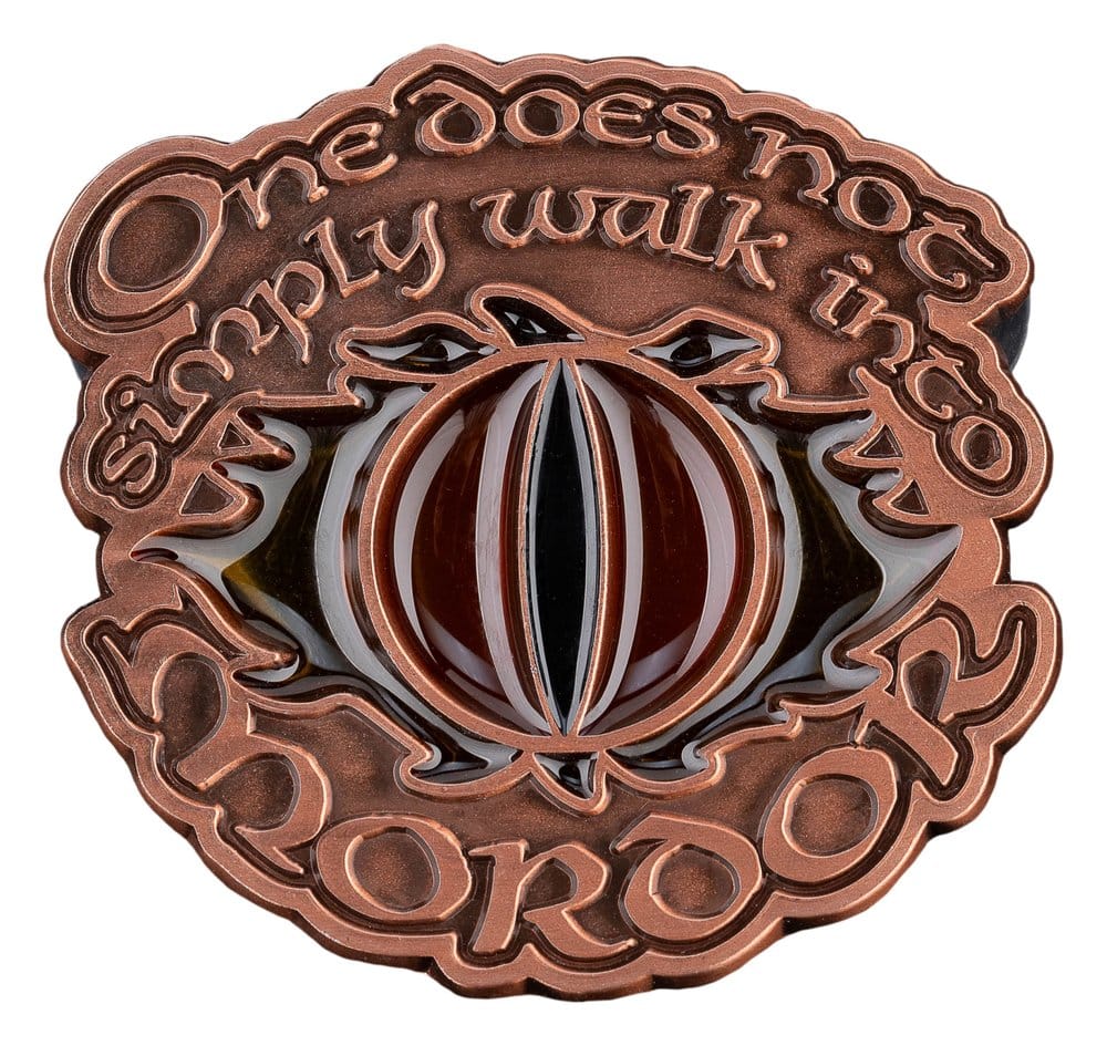 Weta Workshop Lord of the Rings Collectors Pin One Does Not Simply Walk Into Mordor 4 cm