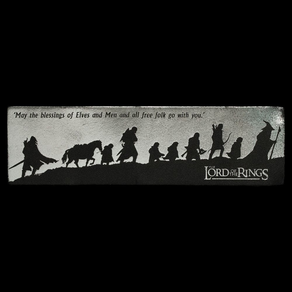 Weta Workshop Lord of the Rings záložka Fellowship Silhouette