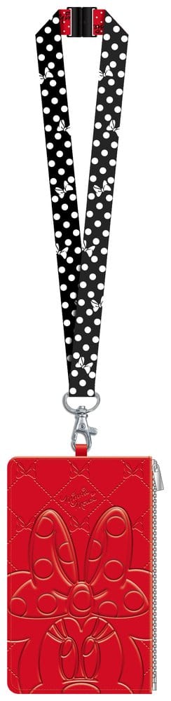Monogram Int. Minnie Mouse Lanyard with Pouch Passport Holder