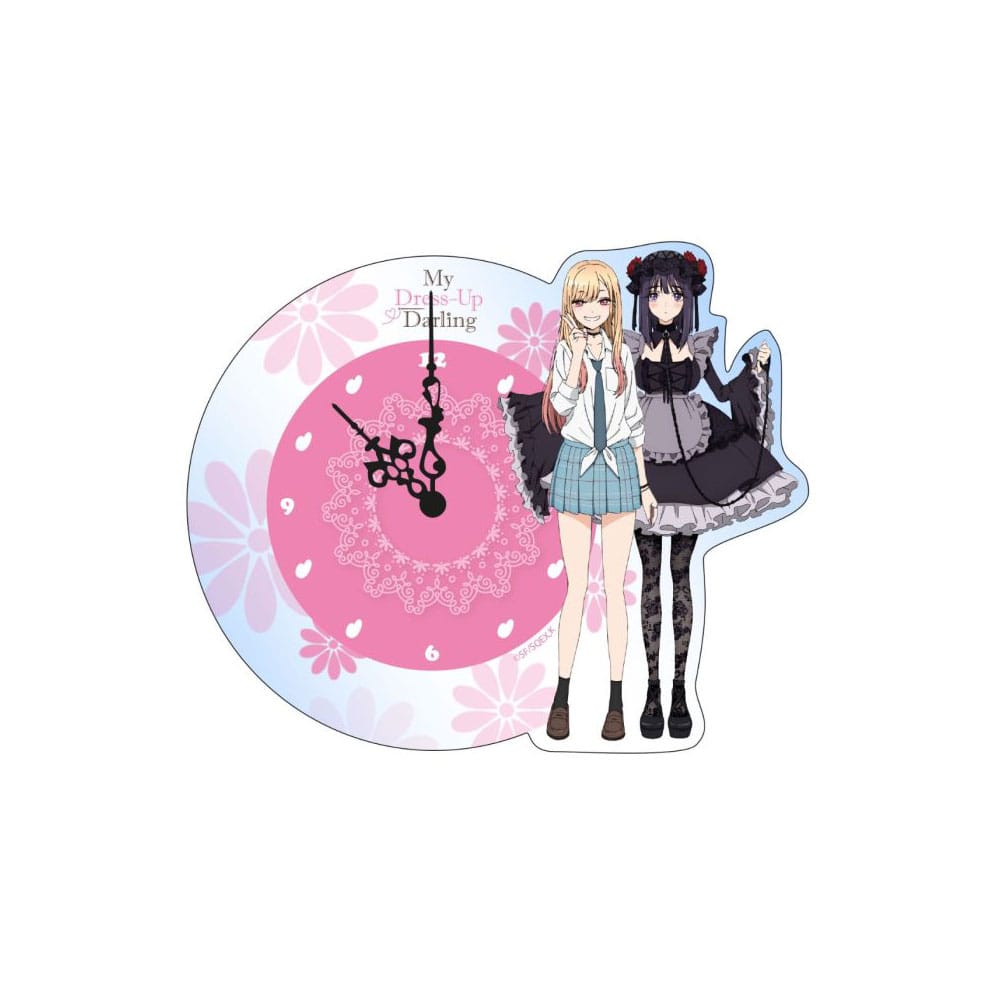 Sakami Merchandise My Dress-Up Darling Wall Clock Marin Kitagawa Holographic