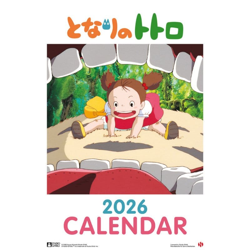 Semic My Neighbor Totoro Calendar 2026 *English Version*