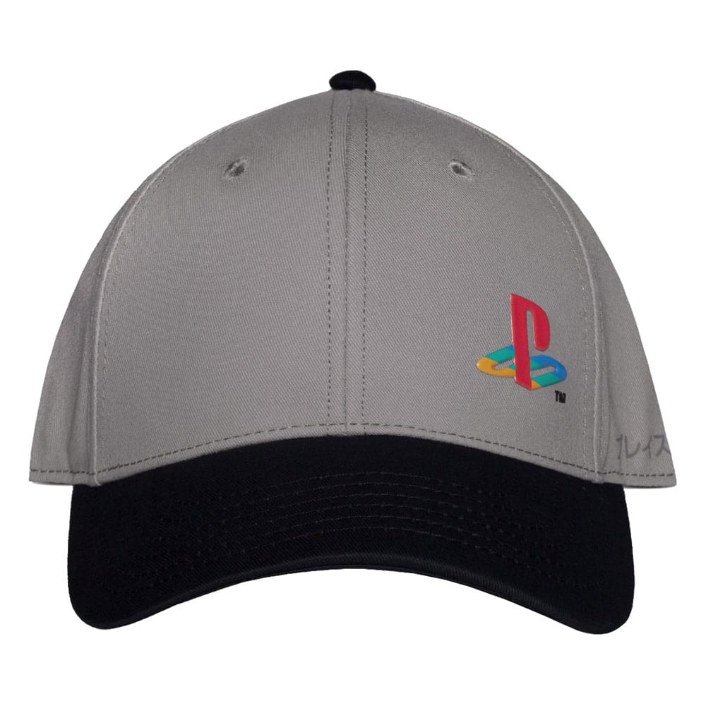 DIFUZED PlayStation Baseball čepice Logo Grey