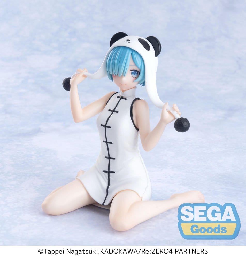 Sega Re:Zero Starting Life in Another World Yumemirize PVC soška Rem Panda 11 cm