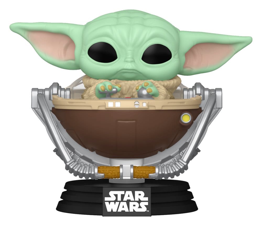 Funko Star Wars: The Mandalorian and Grogu POP! Vinylová Figurka Grogu in Pram 9 cm