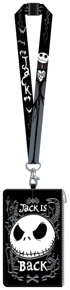 Monogram Int. The Nightmare Before Christmas Lanyard with Pouch Passport Holder