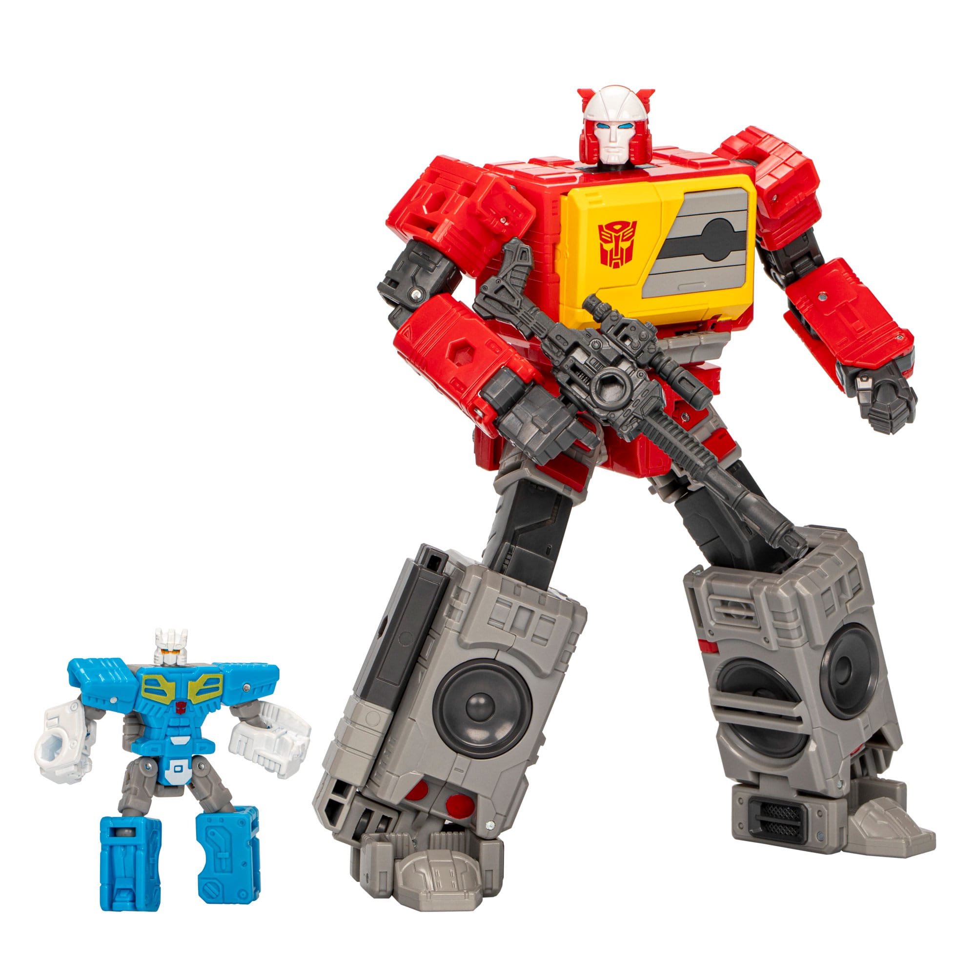 Hasbro The Transformers: The Movie Generations Studio Series Voyager Class - akční figurka - Autobot Blaster & Eject