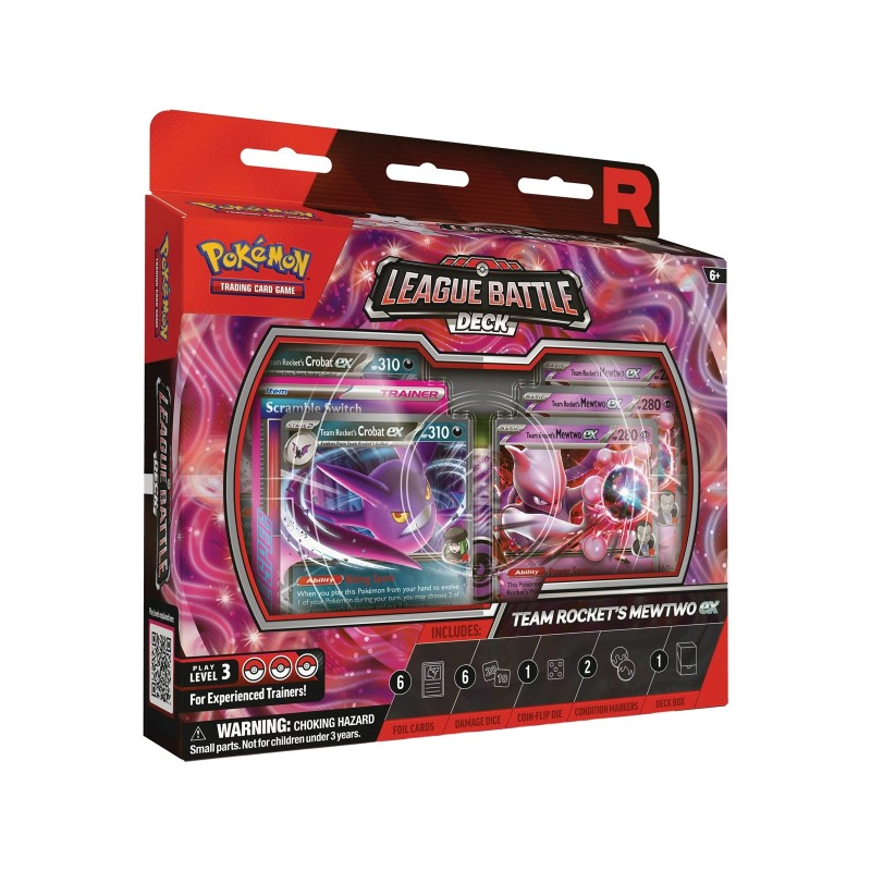 Nintendo Pokémon TCG - League Battle Deck - Team Rocket’s Mewtwo ex (EN)