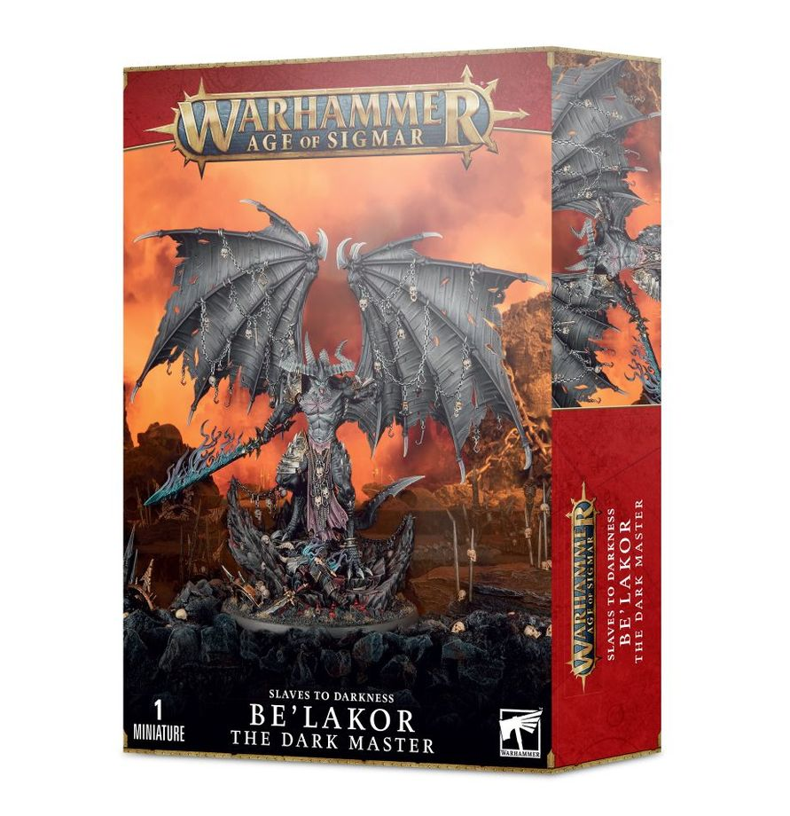 Games Workshop Warhammer: Age of Sigmar - mini figurka - Slaves to Darknesss: Be'lakor, the Dark Master