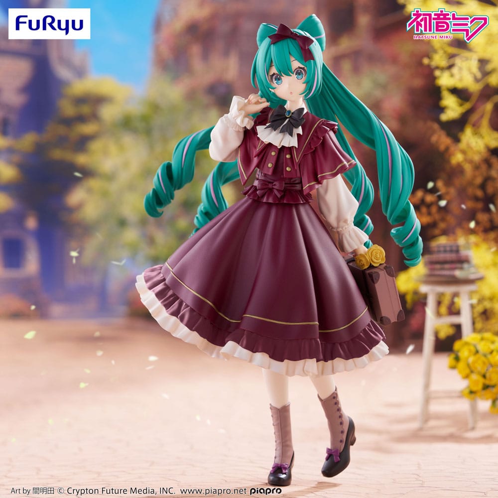 Furyu Hatsune Miku Trio-Try-iT PVC soška Classical Retro Miku heo European Exclusive 19 cm